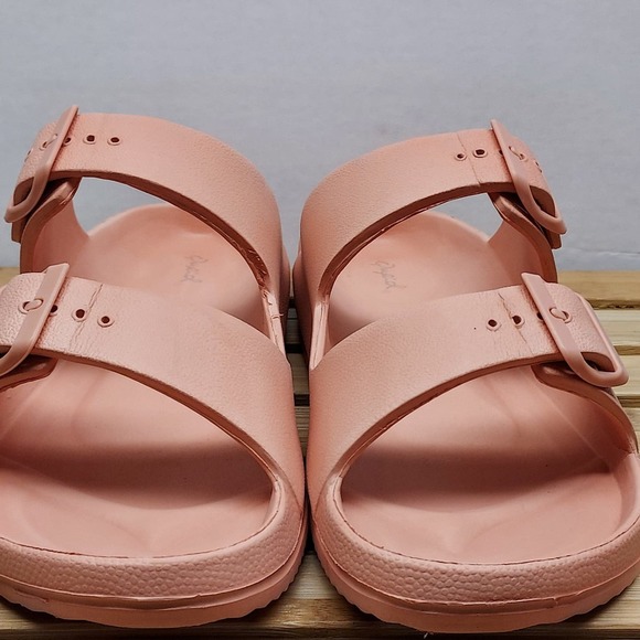 Qupid Womens | Pink Coral | Gladiator Style Sandals Size 9 - Picture 5 of 9